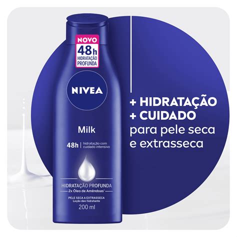 hidratante nivea milk - hidratante facial nivea